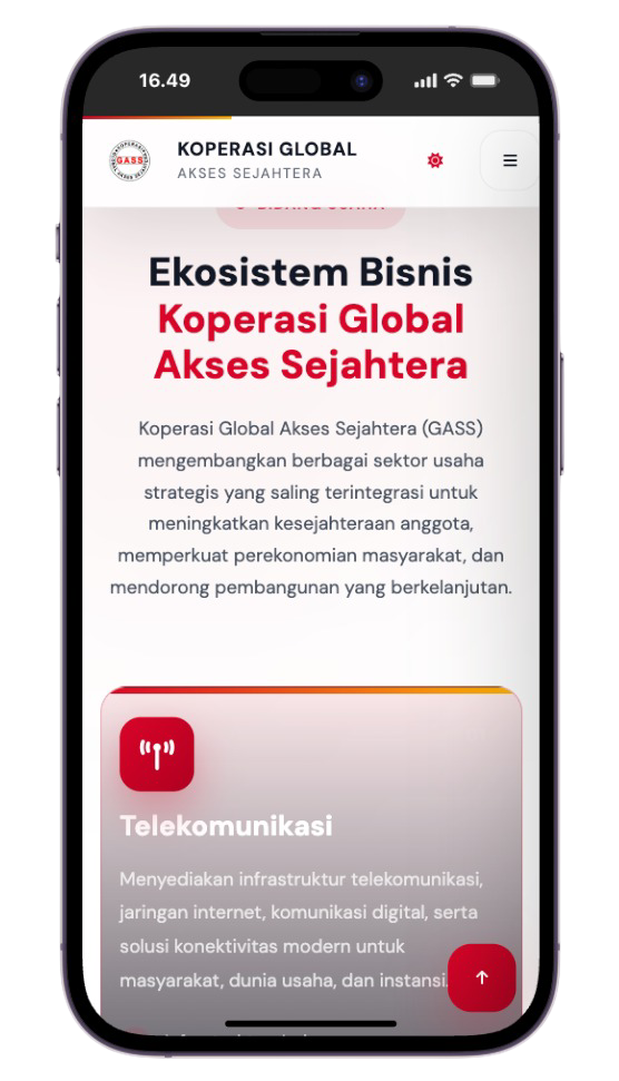 Mobile App GASS